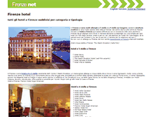 Tablet Screenshot of hotel.firenze.net